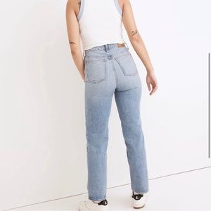 Madewell perfect vintage straight jeans 29